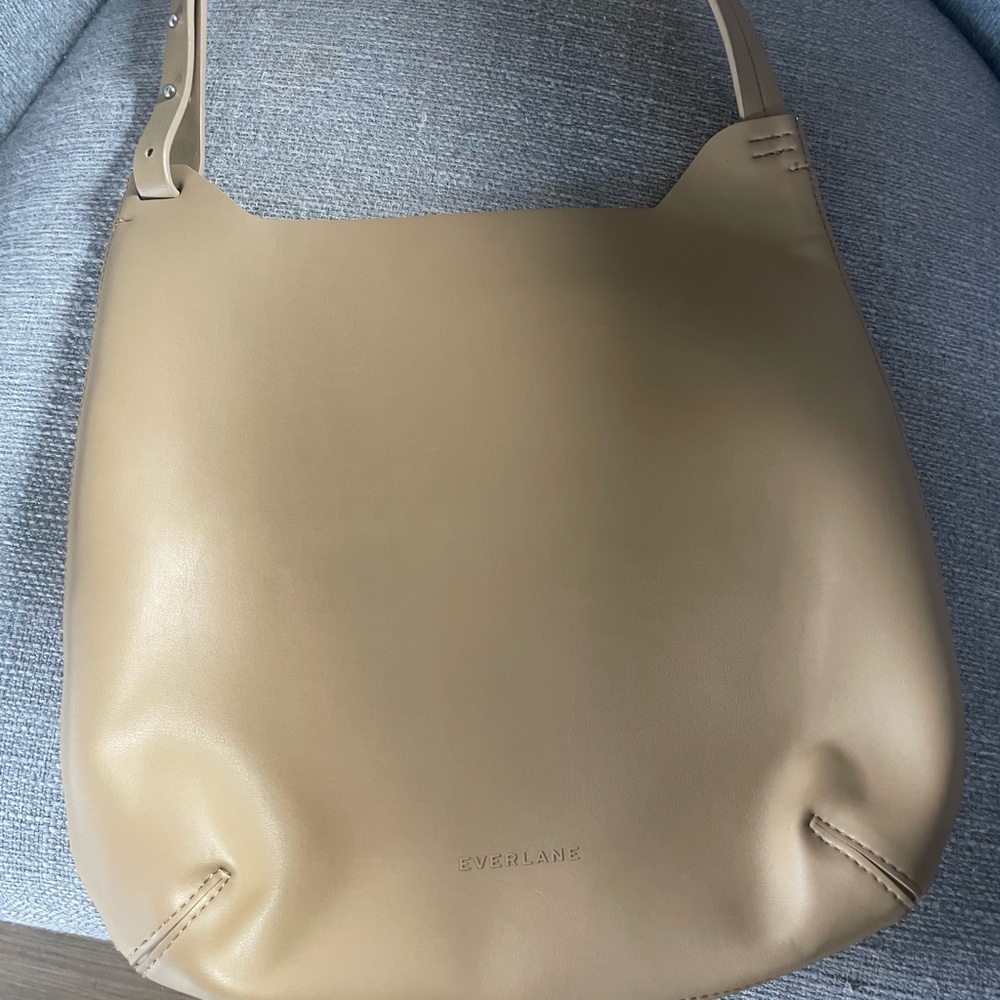 Everlane Cactus Leather Shoulder Bag Tote 🌵 - Picture 3 of 6